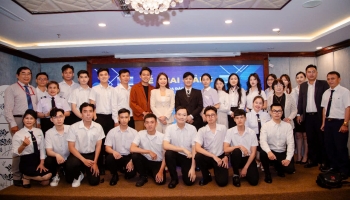 LỄ KHAI GIẢNG LỚP ĐÀO TẠO TIẾP VIÊN HÀNG KHÔNG VÀ NHÂN VIÊN MẶT ĐẤT TẠI TP.HCM