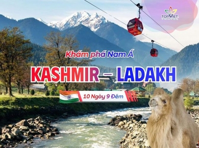  Chương trình du lịch Khám Phá Nam Á: KASHMIR - LADAKH